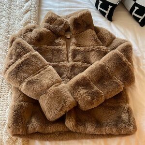 Michael Kors Faux-Fur Coat